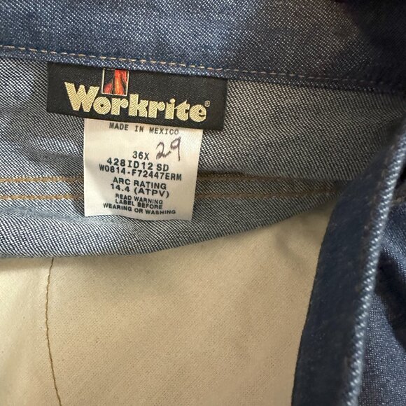 WESTEX INDURA Workrite FR (Flame Resistant) jeans - Picture 6 of 8